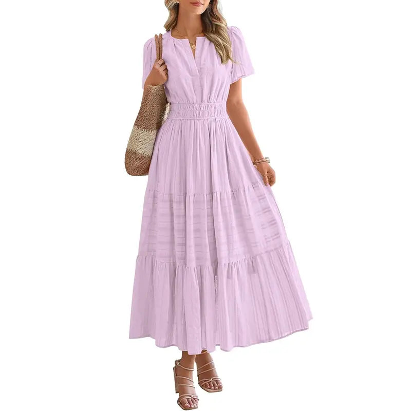 Veloura™ BreezeFlow Boho Maxi Dress