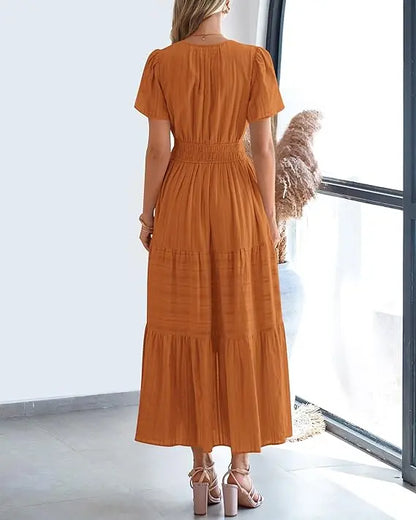 Veloura™ BreezeFlow Boho Maxi Dress