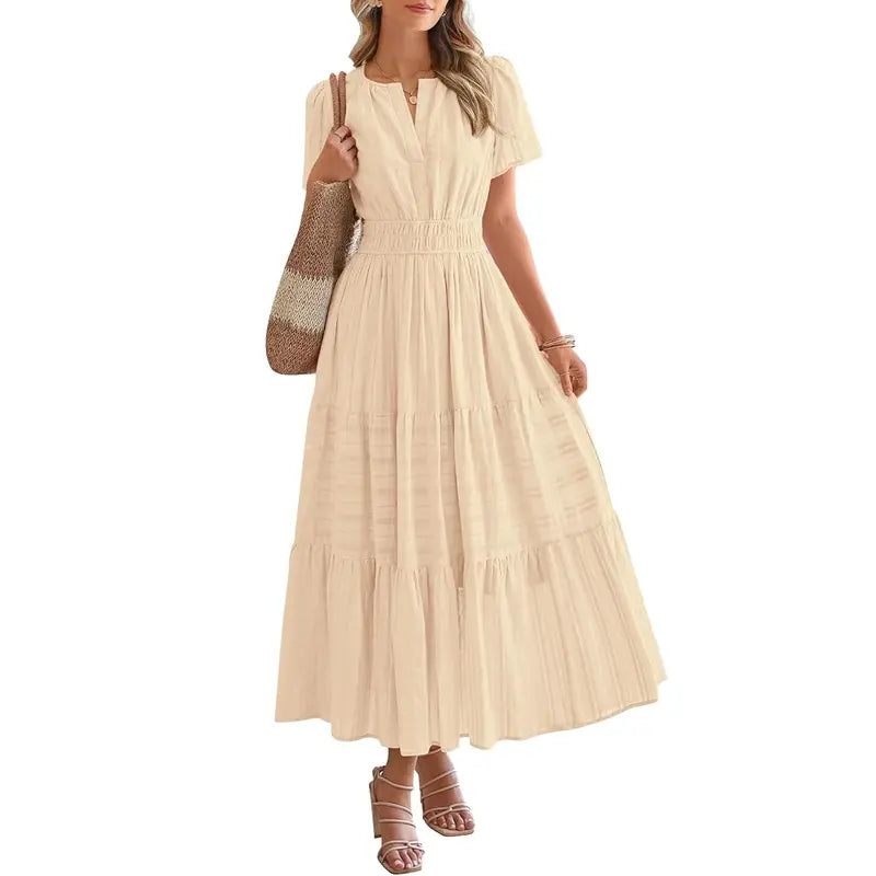 Veloura™ BreezeFlow Boho Maxi Dress