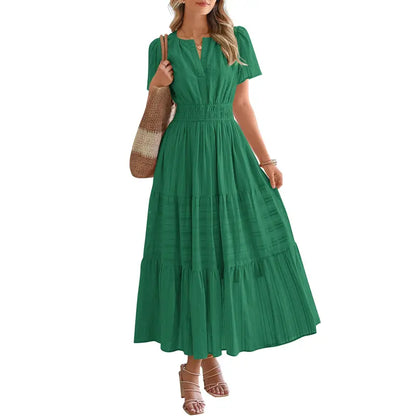 Veloura™ BreezeFlow Boho Maxi Dress