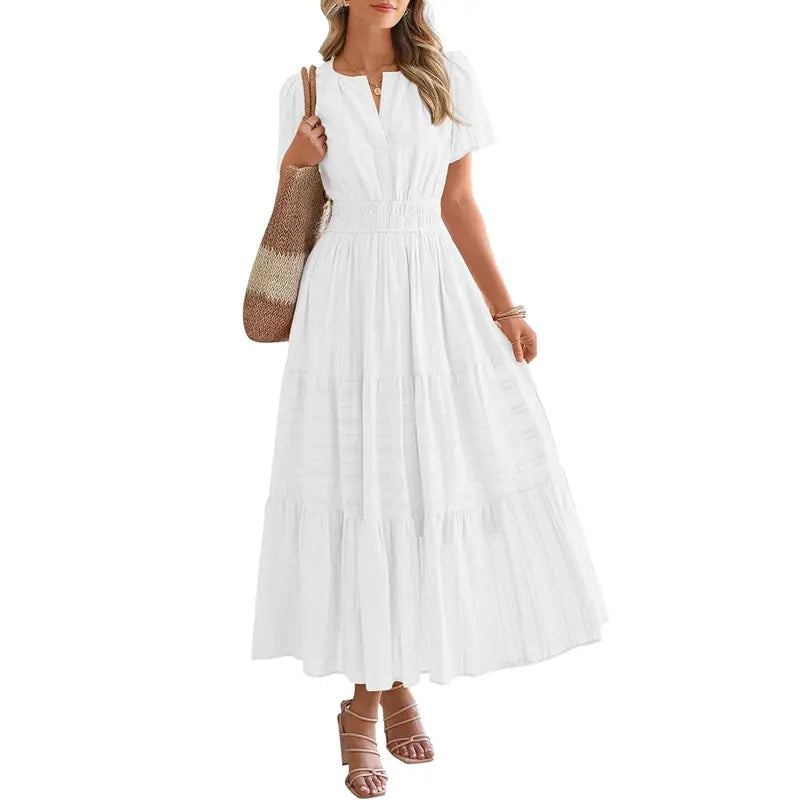 Veloura™ BreezeFlow Boho Maxi Dress