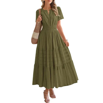 Veloura™ BreezeFlow Boho Maxi Dress