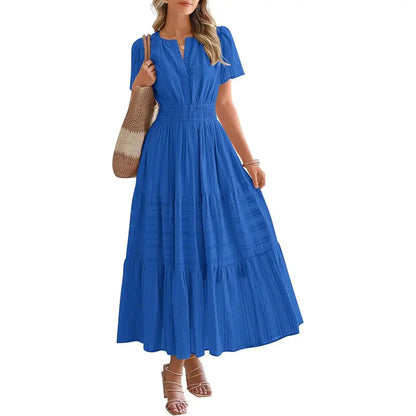 Veloura™ BreezeFlow Boho Maxi Dress