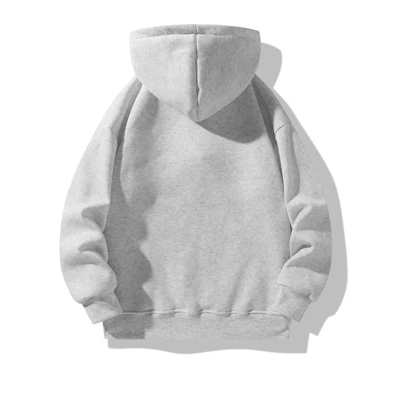 Men's Loose Fit Half Zip Hoodie