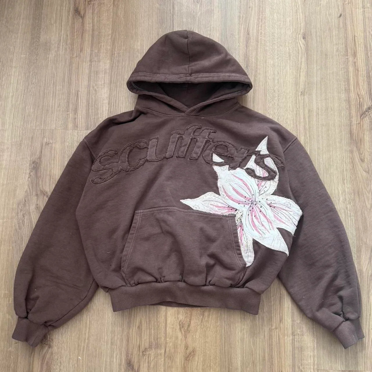 UNISEX FLORAL HOODIE