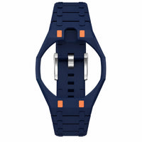 Navy Blue/Orange