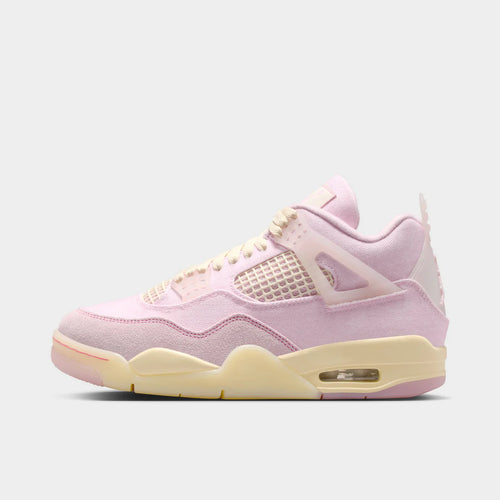 Women's 4 Retro Pearl Pink / Iced Carmine - Coconut
