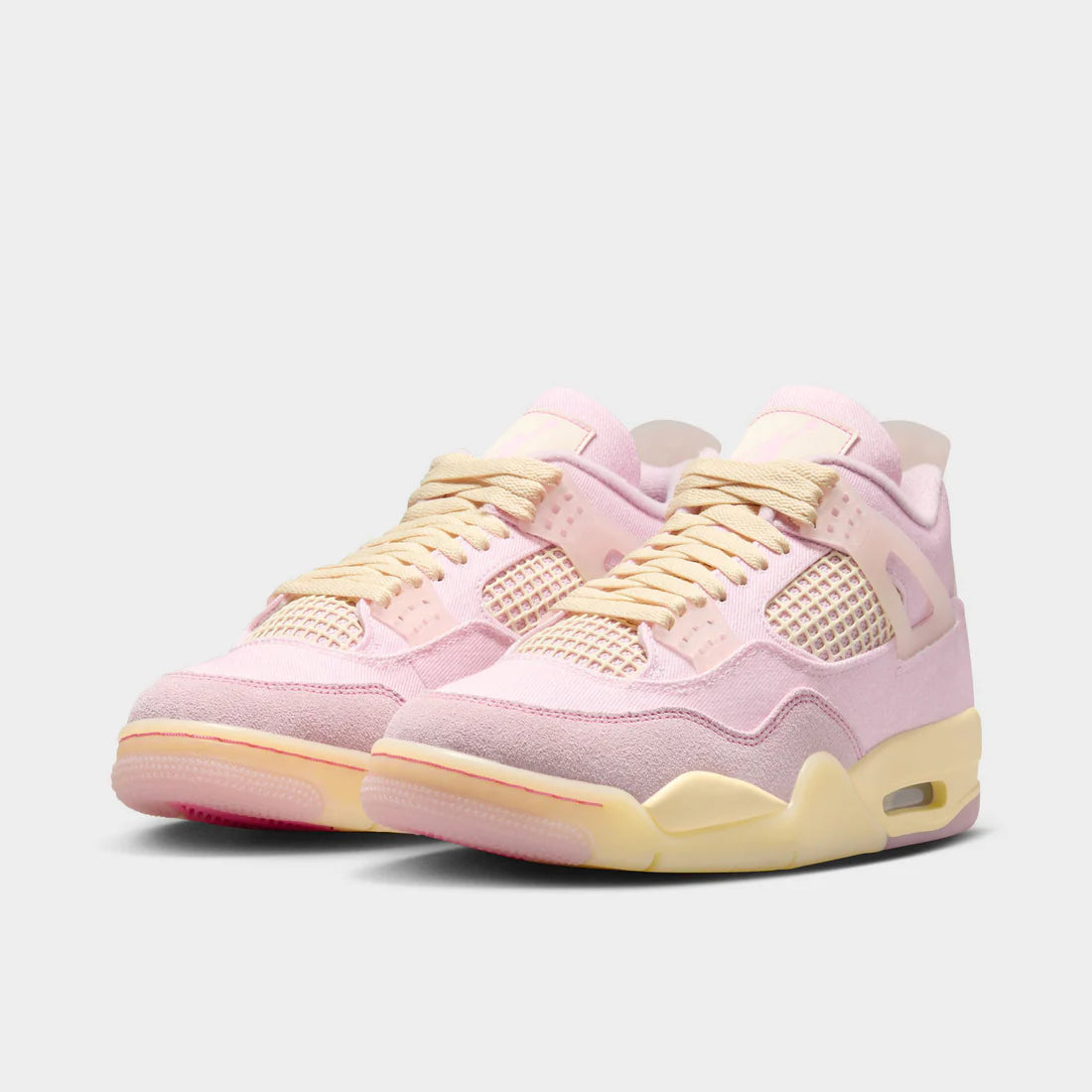 Women's 4 Retro Pearl Pink / Iced Carmine - Coconut