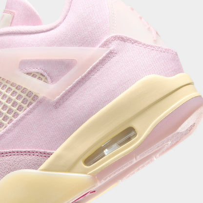 Women's 4 Retro Pearl Pink / Iced Carmine - Coconut