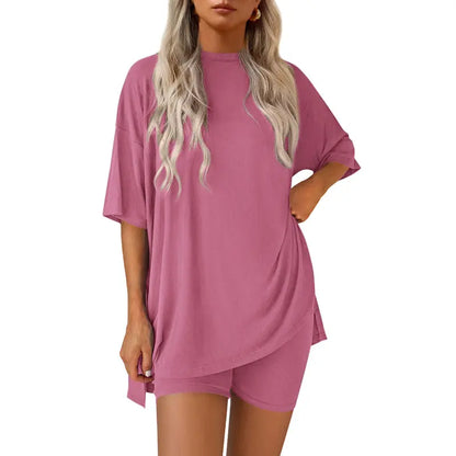 PRETTYGARDEN Crewneck Two-Piece Set